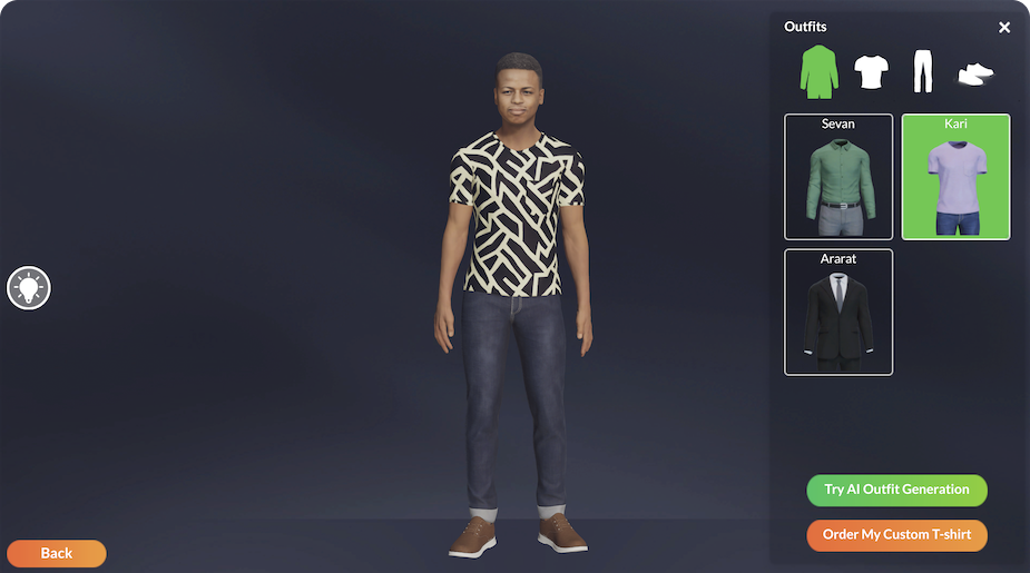 avatar customising